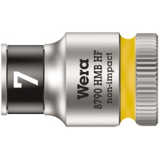 【003741】WERA ヴェラ 差込角3/8DR 保持機能付き ZYKLOPソケット 六角差込サイズ7mm 全長29mm