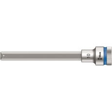 【003845】WERA ヴェラ 差込角1/2DR INHEXビットソケット ドライブ保持機能付き 六角差込サイズ10mm 全長140mm