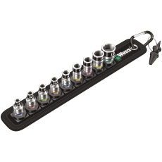 【003880】差込角1/4DR 9点組ソケットセット ドライブ保持機能付き