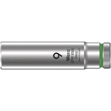 【004506】WERA ヴェラ 差込角1/4DR 六角ディープソケット 六角差込サイズ9mm 全長50mm