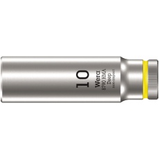 【004507】WERA ヴェラ 差込角1/4DR 六角ディープソケット 六角差込サイズ10mm 全長50mm