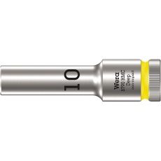 【004550】WERA ヴェラ 差込角1/2DR ZYKLOPディープソケット サイズ10mm 全長83mm