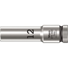 【004552】WERA ヴェラ 差込角1/2DR ZYKLOPディープソケット サイズ12mm 全長83mm