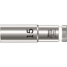 【004555】WERA ヴェラ 差込角1/2DR ZYKLOPディープソケット サイズ15mm 全長83mm