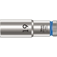 【004559】WERA ヴェラ 差込角1/2DR ZYKLOPディープソケット サイズ19mm 全長83mm