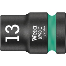 【004570】WERA ヴェラ 差込角1/2SQ HEXインパクトソケット 六角差込サイズ13mm 全長38mm