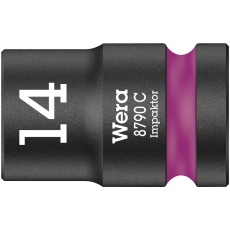 【004571】WERA ヴェラ 差込角1/2SQ HEXインパクトソケット 六角差込サイズ14mm 全長38mm