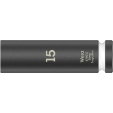 【004832】WERA ヴェラ 差込角1/2SQ HEXディープインパクトソケット サイズ15mm 全長83mm
