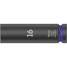 【004833】WERA ヴェラ 差込角1/2SQ HEXディープインパクトソケット サイズ16mm 全長83mm