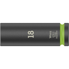 【004835】WERA ヴェラ 差込角1/2SQ HEXディープインパクトソケット サイズ18mm 全長83mm