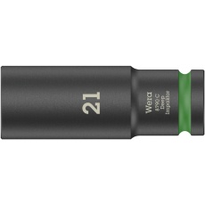 【004837】WERA ヴェラ 差込角1/2SQ HEXディープインパクトソケット サイズ21mm 全長83mm