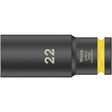 【004838】WERA ヴェラ 差込角1/2SQ HEXディープインパクトソケット サイズ22mm 全長83mm