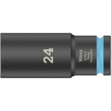 【004839】WERA ヴェラ 差込角1/2SQ HEXディープインパクトソケット サイズ24mm 全長83mm