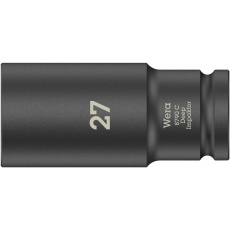 【004840】WERA ヴェラ 差込角1/2SQ HEXディープインパクトソケット サイズ27mm 全長83mm