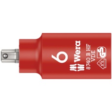 【004902】WERA ヴェラ 差込角3/8DR 絶縁HEXビットソケット 六角サイズ6mm 全長55mm