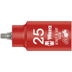 【004921】WERA ヴェラ 差込角3/8DR 絶縁TORXビットソケット トルクスサイズ25mm 全長55mm