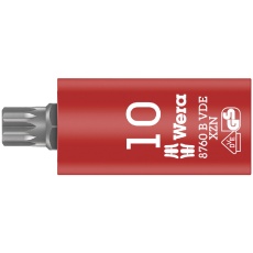 【004941】WERA ヴェラ 差込角3/8SQ 絶縁マルチポイントソケット コンパクト 先端サイズM10 全長59mm