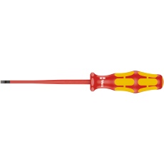 【006440】WERA ヴェラ 絶縁マイナスドライバー 先細型 IEC60900適合 先端サイズ0.6x3.5mm 軸長100mm