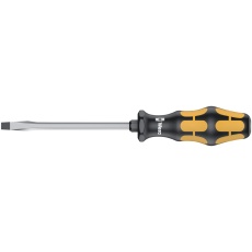 【018302】貫通マイナスドライバー 手元六角 先端サイズ1.2x7.0 六角軸対辺7mm 軸長138mm