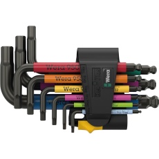 【022641】WERA ヴェラ ボールヘックスプラス L型キーレンチ9本組セット ロック付き