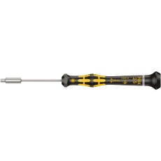【030413】WERA ヴェラ ESD静電気放電対策 精密ナットドライバー 六角サイズ2.5mm 軸長60mm