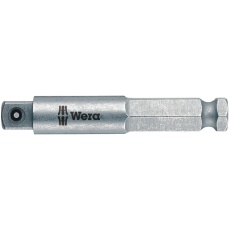【050510】WERA ヴェラ 電動工具ソケット用シャンク 四角アダプター 六角差込 75mm7/16