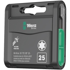 【057777】WERA ヴェラ 20本組 ビットボックス サイズTX20