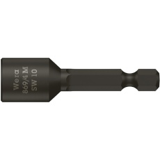 【060235】WERA ヴェラ 六角ボルト用 ナットセッター 差込6.35mm 刃先サイズ10.0mm 全長65mm マグネット付