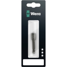 【073501】WERA ヴェラ マグネット付 六角ボルト用 ナットセッター 差込6.35mm 刃先サイズ6.0 全長50mm