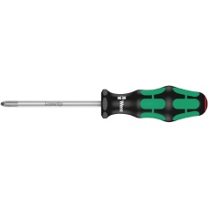 【100052】WERA ヴェラ Kraftform Plusハンドル プラスドライバー 先端サイズPH2 軸長100mm