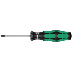 【100055】WERA ヴェラ Kraftform Plus ハンドル ポジドライブドライバー 先端サイズPZ0 軸長60mm