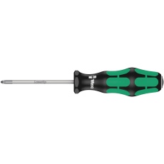 【100056】WERA ヴェラ Kraftform Plus ハンドル ポジドライブドライバー 先端サイズPZ1 軸長80mm