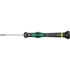 【118017】WERA ヴェラ 精密用マイナスドライバー 先端サイズ2.0x0.30mm 軸長50mm
