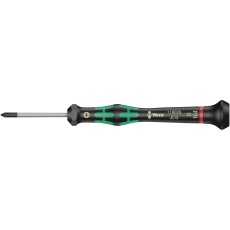 【118026】WERA ヴェラ 精密用プラスドライバー 先端サイズ#0 軸長40mm