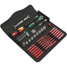 【135870】WERA ヴェラ 35点組 電気工事向け クラフトフォームコンパクト工具セット 収納ケース付