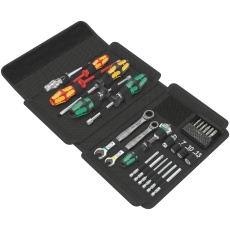 【135927】WERA ヴェラ 25点組 配管工事向け クラフトフォームコンパクト工具セット 収納ケース付