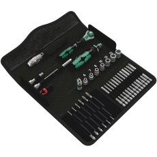 【135928】WERA ヴェラ 39点組 金属加工向け クラフトフォームコンパクト工具セット 収納ケース付