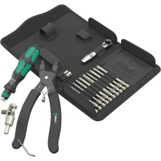 【136042】WERA ヴェラ 20点組 自転車整備向け 工具セット 収納ケース付