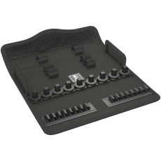 【136402】WERA ヴェラ 3/8inch ソケットインサート向け ツール収納ケース 240x32x91mm
