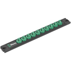 【136420】WERA ヴェラ 10個用 1/4DRソケット収納 マグネットレール