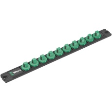 【136421】WERA ヴェラ 10個用 3/8DRソケット収納 マグネットレール