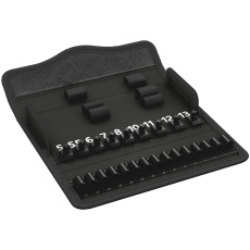 【136468】WERA ヴェラ ラチェットレンチZyklop/1/4inchソケットインサート向け ツール収納ケース 180x74x37mm