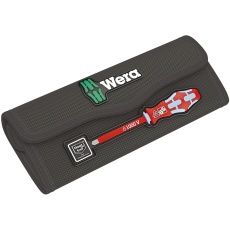 【136539】WERA ヴェラ クラフトフォームコンパクトVDE ステンレス製 差替式絶縁ドライバー向け 収納ケース 180x80mm
