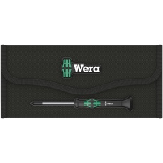 【671385】WERA ヴェラ 12本用 Kraftform ハンドル 精密ドライバー向け 収納ポーチ 235x115mm