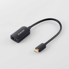 【AD-CHDMIQBK3】USB Type-C(TM) - HDMI(R)変換アダプター 1ポート