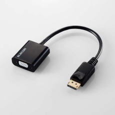 【AD-DPVGABK2】DisplayPort(TM) - VGA変換アダプター 1ポート