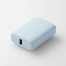 【DE-C56L-10000BU】&meコンパクトモバイルバッテリー(10000mAh/20W/C×1+A×1)