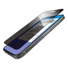 【PM-A24AFLGGPF2】iPhone 16 ガラスフィルム のぞき見防止 左右
