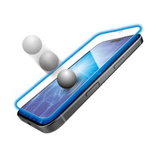 【PM-A24AFLPBLGR】iPhone 16 フルカバーフィルム 衝撃吸収 高透明 BLカット 指紋防止