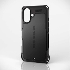 【PM-A24AZEROBK】iPhone 16 ZEROSHOCK ケース
